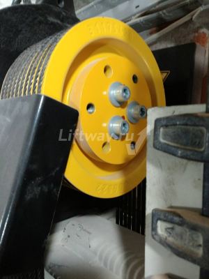 КВШ лебедки ZIEHL-ABEGG Φ210X10Х6,5мм подрез V 45°