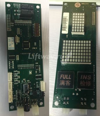 Плата этажной индикации вертикальная GPCS1154 (OCAL-08) для системы управления MPK708C