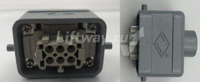 Разъем ответный тормоза эскалатора Schindler 9300/9500/9700