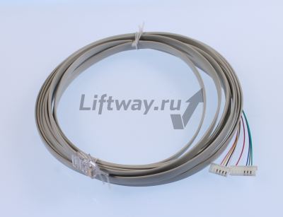 Кабель L=5 м кнопка - этажный модуль SM04 с разъемом RJ45
