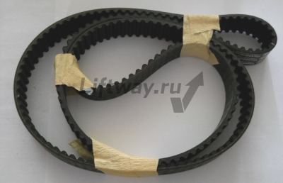 Ремень зубчатый для привода SB150, W=30мм, шаг 8мм, L=1552мм, H=5,5мм, с кордом