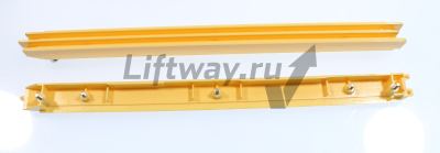 Suzuki демаркационная линия ступени Желтая, ЛЕВЫЙ Торец ступени, L=400мм