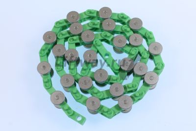 Роликовая цепь огибного участка балюстрады эскалатора SJEC (24 пары роликов)