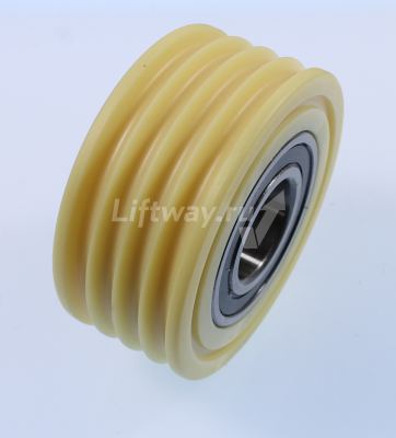 Отводной блок (OPTAMID) D120х4х6,5мм подш. 6208-2RS1 C3