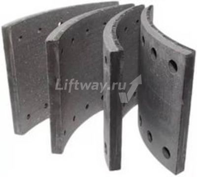 Накладка тормозная 6х90х190мм Феродо