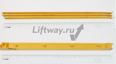 Демаркационная линия боковая левая желтая Sigma (под винт)