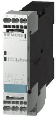РЕЛЕ КОНТРОЛЯ ЧЕРЕДОВАНИЯ ФАЗ 3X 160 ДО 260 V AC 50 ДО 60 ГЦ 1 ПЕРЕКИДНОЙ КОНТАКТ ВИНТОВОЕ ПРИСОЕД.