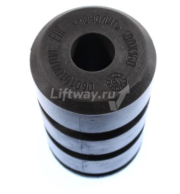 Буфер (аутановая часть) ЩЛЗ D=100 мм h=160мм