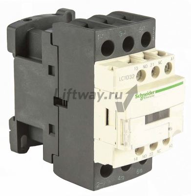 КОНТАКТОР D 3Р,32 A,НО+НЗ,115VAC 50/60 ГЦ,ЗАЖИМ ПОД ВИНТ