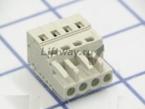 ДУБЛЬ M09749 - Разъем соединитель розетка 4-конт. WAGO