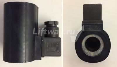 Катушка электромагнитная 48VDC/12VDC (двойная раздельная обмотка) блока клапанов GMV