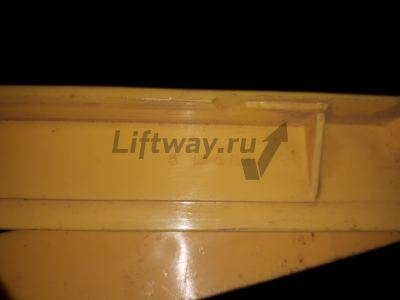 (ДУБЛЬ M18388) Демаркационная линия ступени SSL желтая ЛЕВАЯ