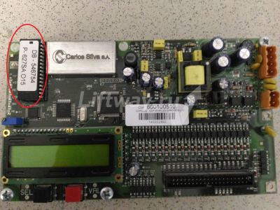 EPROM для платы CCP30LE-CCP с программой