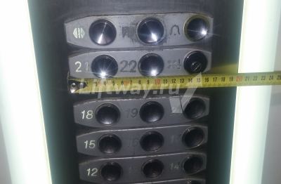Чиклет хромированный "12,13,14" правый