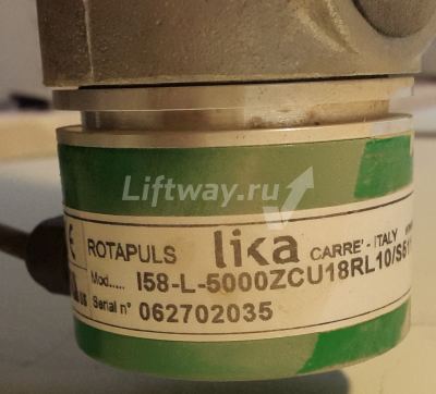 Энкодер лебедки I58-L-5000BCU18RL10/S511 вал 8мм, PPR5000, кабель 10м