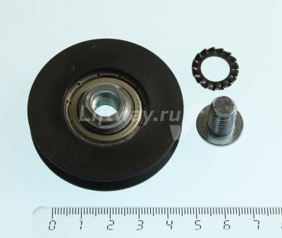 Подвесной ролик D55X12 каретки привода дверей лифта MACPUARSA
