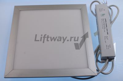 Светодиодная LED панель освещения кабины Otis (295х295х9мм)